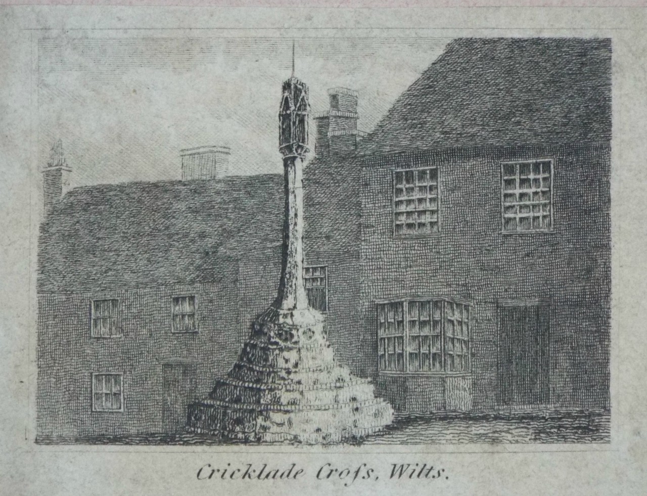 Print - Cricklade Cross, Wilts